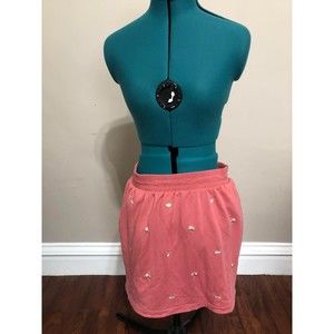 🧺Summersalt Skirt The Softest French Terry Size Medium Faded Rose Floral